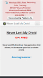 Mobile Screenshot of neverlostmydroid.com